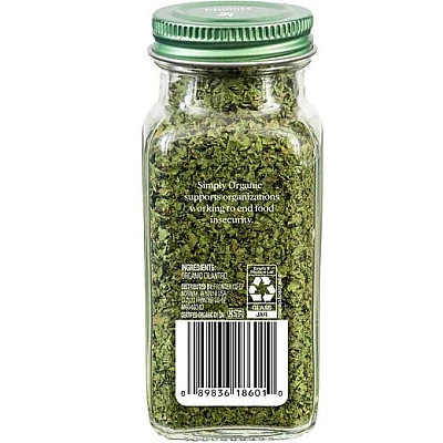 כוסברה אורגני 22 גרם - Simply Organic