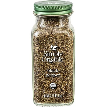 פלפל שחור אורגני 65 גרם - Simply Organic
