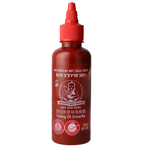 רוטב סריראצ'ה אדום הלתי בוי 280 גרם - Healthy Boy