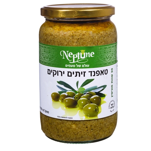 טאפנד זיתים ירוקים 700 גרם - נפטון