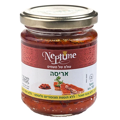 ממרח אריסה חריפה 180 גרם - נפטון ממרח אריסה חריפה 180 גרם - נפטון