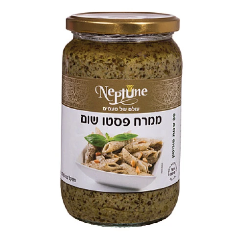 ממרח פסטו שום 750 גרם - נפטון