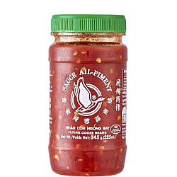 פליינג גוס רוטב צ'ילי שום תרנגול 226 גרם - מבית Flying Goose Brand