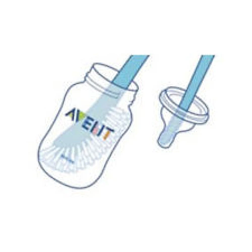 אוונט מברשת לניקוי בקבוקים צבע כחול - מבית Philips Avent