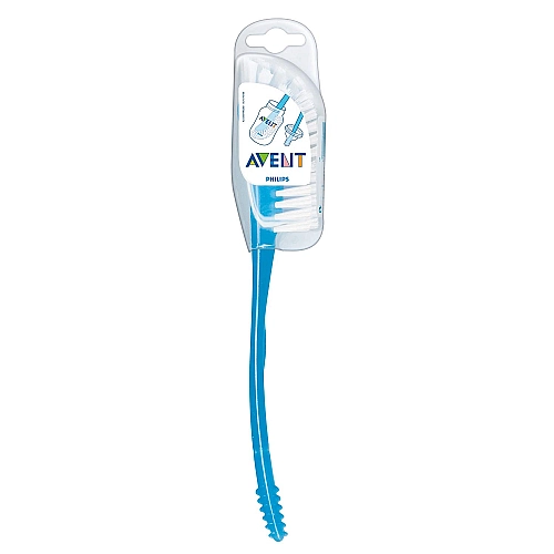 אוונט מברשת לניקוי בקבוקים צבע כחול - מבית Philips Avent