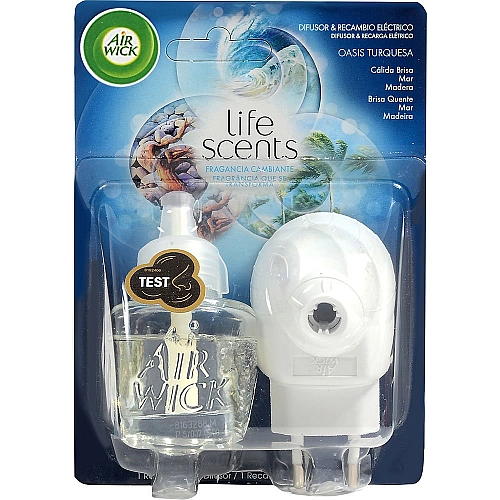 איירוויק מבשם אוויר מכשיר חשמלי עם מילוי בניחוח אואזיס 19 מ"ל - מבית Air Wick