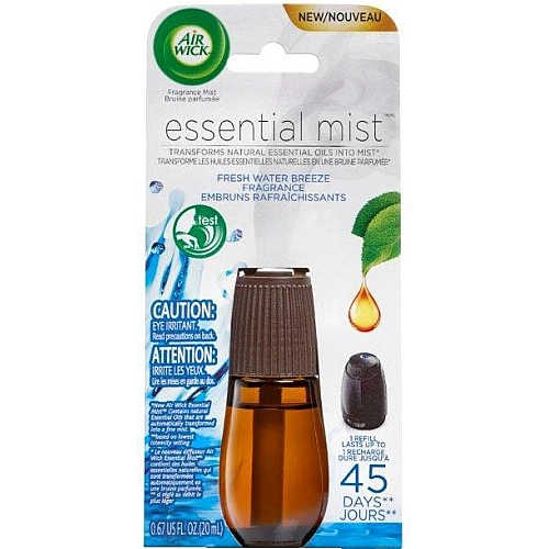 איירוויק מילוי למטהר אוויר אדים בניחוח בריזה מרעננת 20 מ"ל - מבית Air Wick