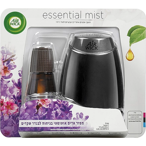 איירוויק מכשיר מטהר אוויר אדים עם מילוי בניחוח לבנדר 20 מ"ל - מבית Air Wick