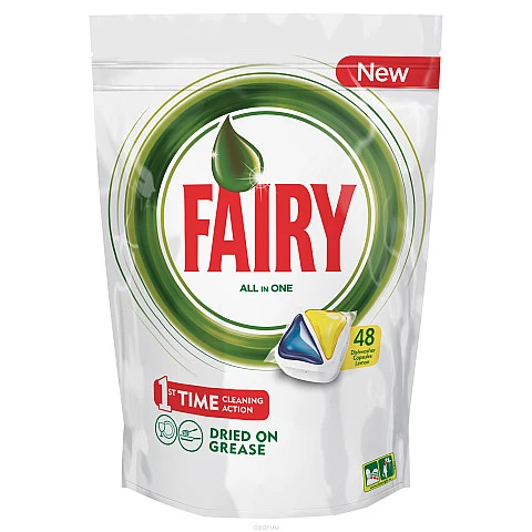 פיירי טבליות למדיח הכל באחד 48 יחידות - מבית FAIRY פיירי טבליות למדיח הכל באחד 48 יחידות - מבית FAIRY