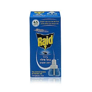 רייד דוחה יתושים נוזל מילוי אחד בקבוק - מבית RAID