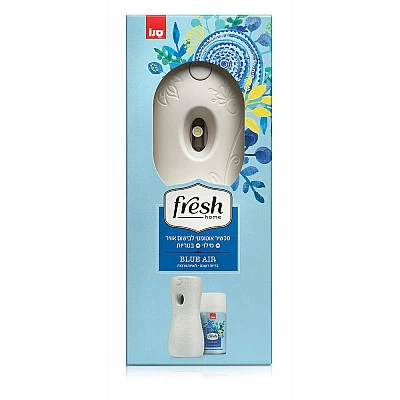 סנו פרשמכשיר אוטומטי לבישום האוויר + מילוי אוויר בלו 250 מ"ל