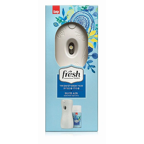 סנו פרשמכשיר אוטומטי לבישום האוויר + מילוי אוויר בלו 250 מ"ל