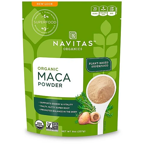 אבקת מאקה אורגני 227 גרם - מבית Navitas Organics אבקת מאקה אורגני 227 גרם - מבית Navitas Organics