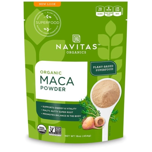 אבקת מאקה אורגני 454 גרם - מבית Navitas Organics
