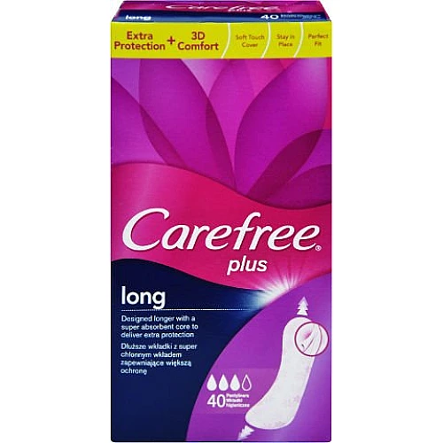 קרפרי מגני תחתון לונג פלוס - 40 יחידות - מבית Carefree