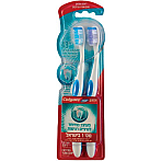 קולגייט 360 סנסיטיב מברשות לשיניים רגישות 2 יחידות - מבית Colgate