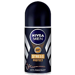 ניוואה דאודורנט רול און סטרס פרוטקט לגבר 50 מ''ל - מבית NIVEA