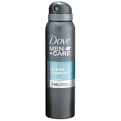 דאב דאודורנט ספריי לגבר קלין קומפורט 150 גרם - מבית DOVE
