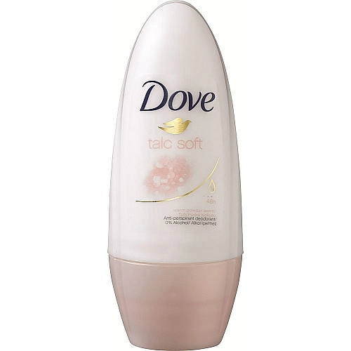 דאב דאודורנט רול-און לאישה טלק סופט 50 מ"ל - מבית DOVE