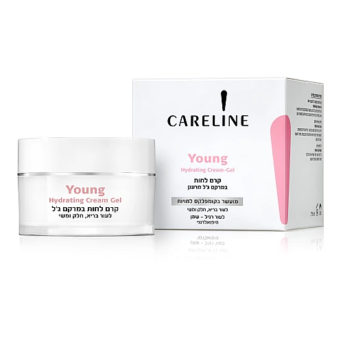 קרליין Young קרם לחות במרקם ג'ל מרענן לעור רגיל עד שמן 50 מ"ל - מבית CARELANE