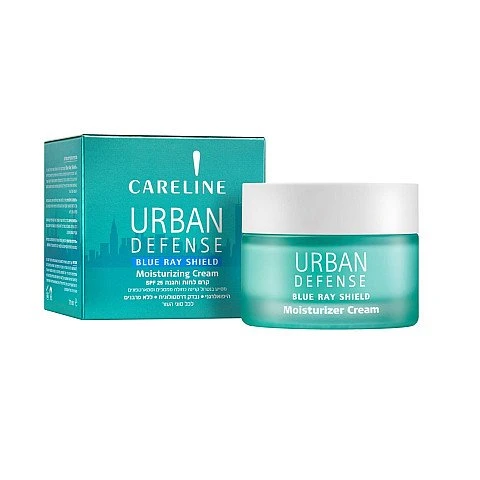 קרליין אורבן Urban Defense קרם יום SPF25 לעור פנים 50 מ"ל - מבית CARELINE קרליין אורבן Urban Defense קרם יום SPF25 לעור פנים 50 מ"ל - מבית CARELINE