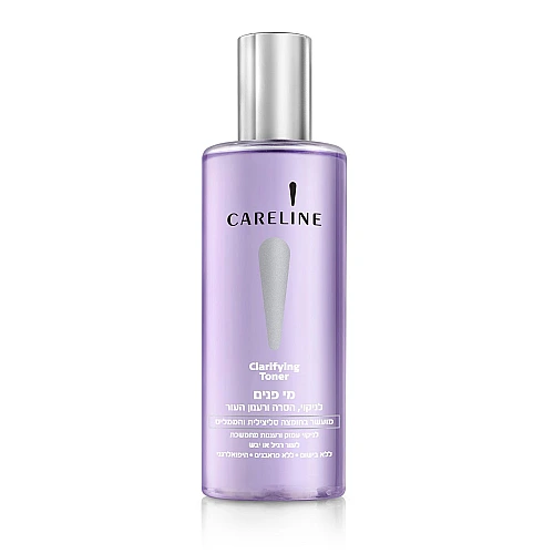 קרליין  מי פנים לניקוי לעור רגיל או יבש 260 מ"ל - מבית CARELINE