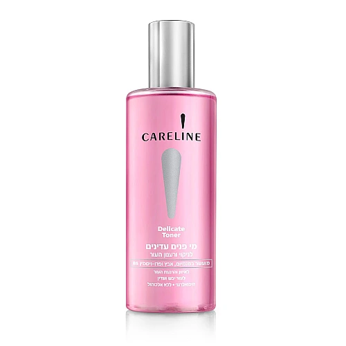 קרליין מי פנים עדינים לעור יבש ועדין ללא אלכוהול 260 מ"ל - ממית CARELINE