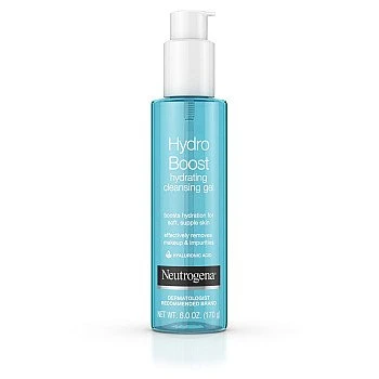 ניוטרוג'ינה HYDRO BOOST ג'ל ניקוי לפנים 200 מ"ל - מבית NEUTROGENA