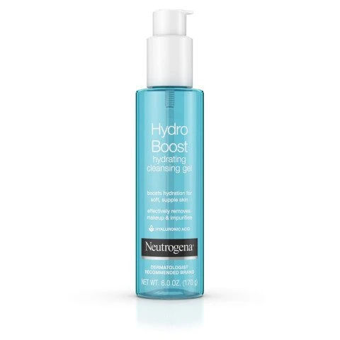 ניוטרוג'ינה HYDRO BOOST ג'ל ניקוי לפנים 200 מ"ל - מבית NEUTROGENA