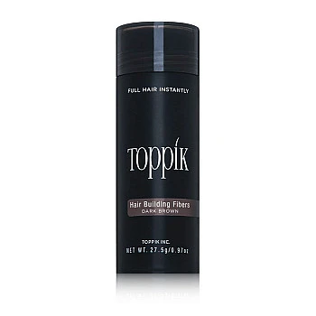טופיק לשיער צבע חום כהה - 27.5 גרם - מבית Toppik