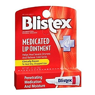 בליסטקס משחה טיפולית לשפתיים 6 גרם SPF 10 - מבית Blistex