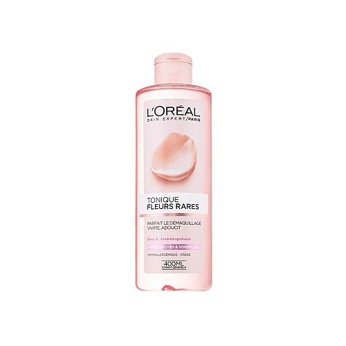 לוריאל חלב פנים עם תמציות פרחים עדינים לעור רגיש 400 מ"ל - מבית L'OREAL PARIS