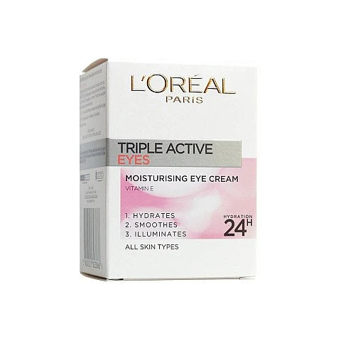 לוריאל קרם עיניים פעולה משולשת 15 מ"ל - מבית L'OREAL PARIS
