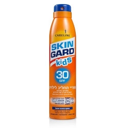 סקין גארד KIDS ספריי תחליב SPF30 לילדים 200 מ"ל - מבית SKIN GARD