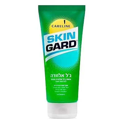סקין גארד ג'ל אלוורה טבעי להרגעת העור 200 מ"ל - מבית SKIN GARD