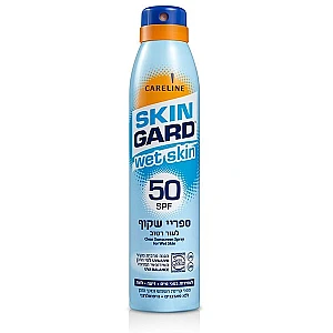 לקנות סקין גארד ספריי הגנה עור רטוב SPF50 ווט סקין 200 מל - מבית SKIN GARD במחיר זול