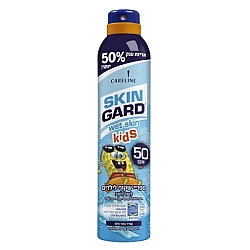 סקין גארד ספריי שקוף לילדים לעור רטוב SPF50 בוב ספוג 300 מ"ל - מבית SKIN GARD