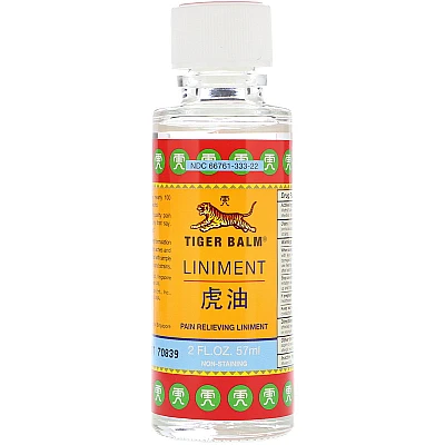 טייגר באלם אדום נוזלי להקלה זמנית של כאבי שרירים 57 מ"ל - מבית Tiger Balm