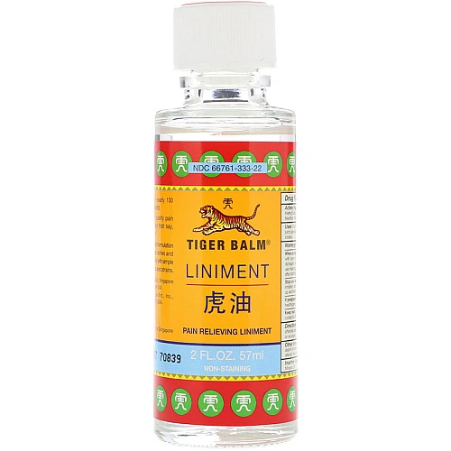טייגר באלם אדום נוזלי להקלה זמנית של כאבי שרירים 57 מ"ל - מבית Tiger Balm
