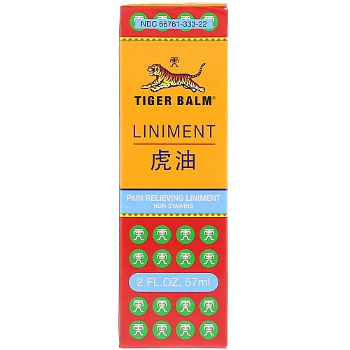 טייגר באלם אדום נוזלי להקלה זמנית של כאבי שרירים 57 מ"ל - מבית Tiger Balm