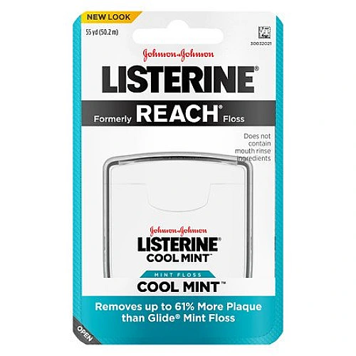 ליסטרין חוט דנטלי מנטה אורך 50 מטר - מבית LISTERINE