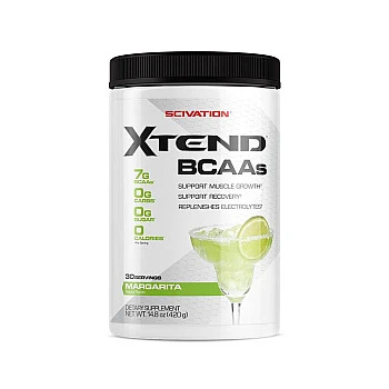 חומצות אמינו BCAA אקסטנד XTEND משקל 420 גרם טעם מרגריטה - 30 מנות הגשה - מבית SCIVATION