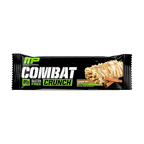 חטיף חלבון מאסל פארם קומבט בטעם קינמון 63 גרם - 12 יחידות - מבית MusclePharm