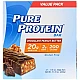 חטיף חלבון פיור פרוטאין 12 יחידות - 50 גרם לחטיף - בטעם שוקולד בוטנים - מבית PURE PROTEIN