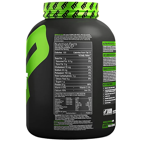 אבקת חלבון מי גבינה WHEY קומבט מאסל פארם טעם תות 2.7 ק"ג - מבית MusclePharm אבקת חלבון מי גבינה WHEY קומבט מאסל פארם טעם תות 2.7 ק"ג - מבית MusclePharm