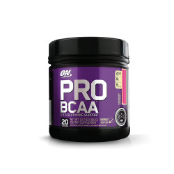 BCAA  עם גלוטמין אופטימום פרו סירייס טעם לימונדה פטל 390 גרם - מבית Optimum Nutrition