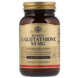 ל-גלוטתיון מחוזר 50 מ"ג סולגאר - 90 כמוסות - מבית SOLGAR