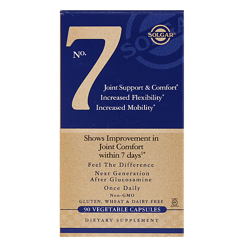 סולגאר No. 7 קומפלקס מספר 7 אריזה גדולה - 90 כמוסות - מבית SOLGAR