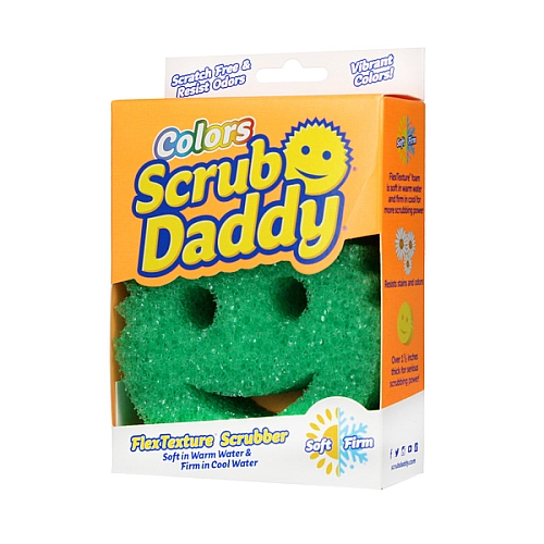 סקאור דדי ספוג ניקוי צבעוני יחידה אחת - מבית Scrub Daddy