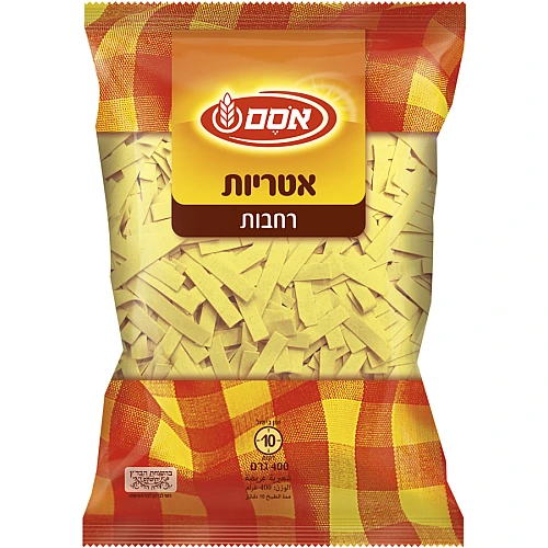 אסם אטריות רחבות - 400 גרם